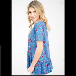 Blue with a cherry on the top or hiw about plenty